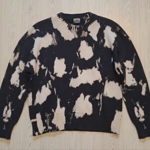 [[Blue Buttercup]] Women's Bleach Dyed Sweater